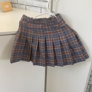 Plaid skirt